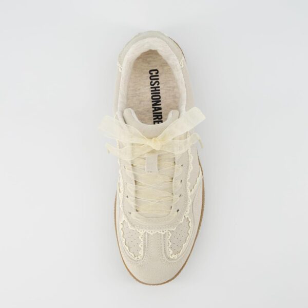CUSHIONAIRE Belinda Women’s Lace Detail Casual Sneakers – El... - Image 7