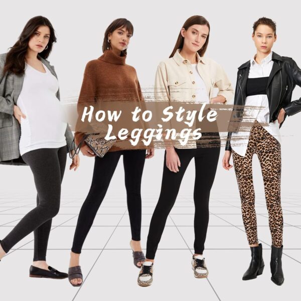 High Waisted Leggings for Women - No See Through Tummy Contr... - Image 6