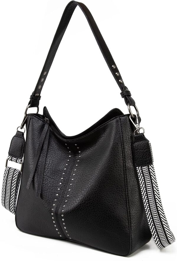 Montana West Hobo Bags for Women Top Handle Satchel Shoulder... - Image 6