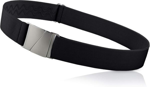 No Show Invisible Elastic Belts for Women & Men 1.5" adjusta... - Image 2