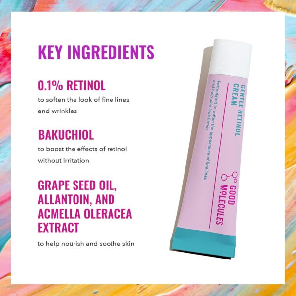 Good Molecules Gentle Retinol Cream - Night Cream with Retin... - Image 4