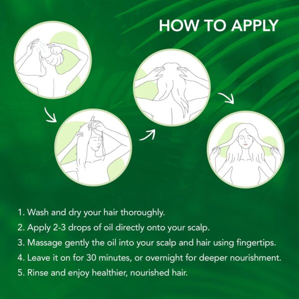 Hair Growth Oil with Batana and Rosemary: 10-in-1 Veganic & ... - Image 8