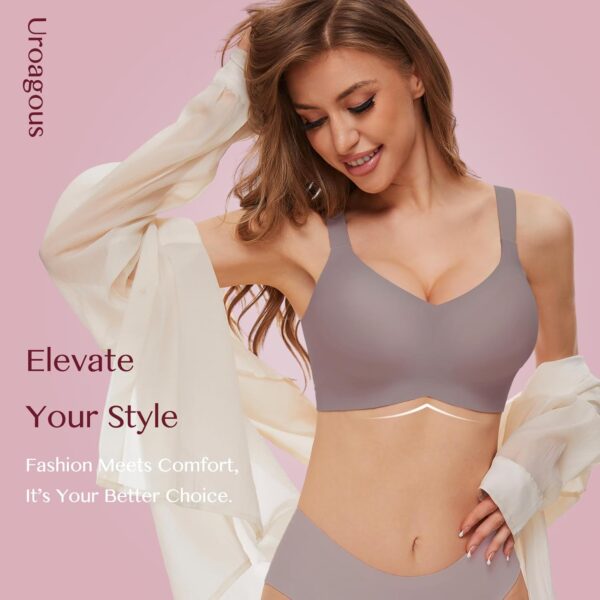 Wireless Bras for Women No Underwire Full Coverage Bralettes... - Image 5