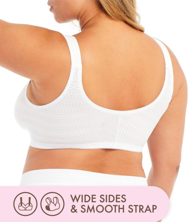 Carole Martin Wirefree Front Closure Bra for Women with Adju... - Image 5