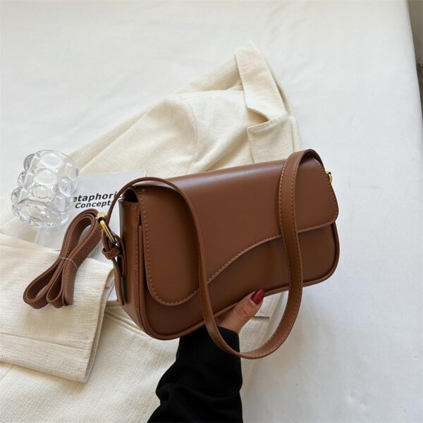 Shoulder Bag for Women Y2K Trendy Purse Vegan Leather Hobo H... - Image 3