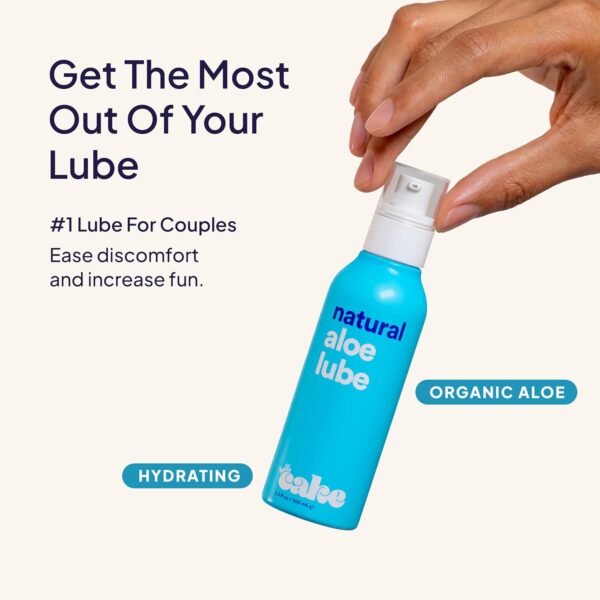 Hello Cake Natural Lube - Aloe-Based Organic Personal Lubric... - Image 6
