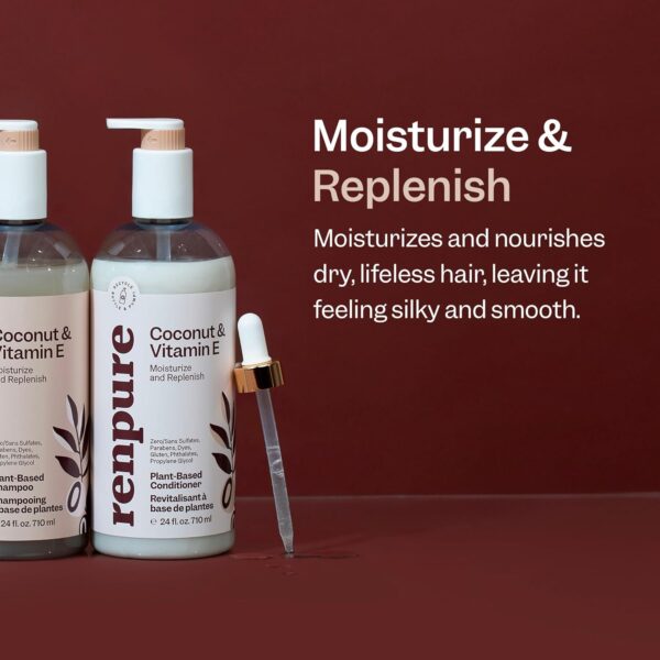 Renpure Plant Based Coconut and Vitamin E Moisturize and Rep... - Image 4