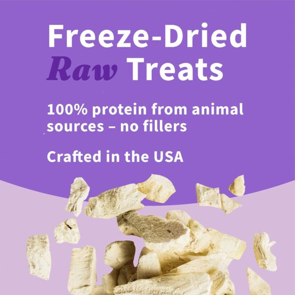Halo 100% Chicken Breast Freeze-Dried Raw Treats, 3.7 oz. - Image 5