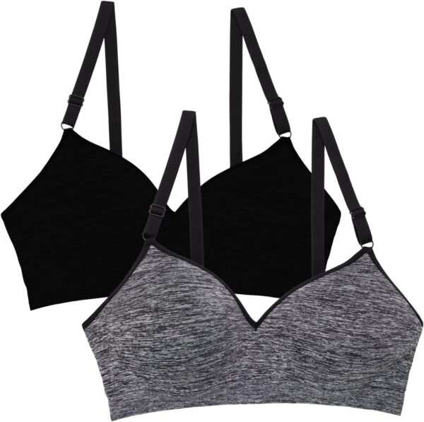 Fruit of the Loom Women's Seamless Wire Free Push-up Bra - Image 2