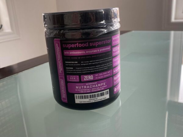NutraChamps Super Greens Powder Premium Antioxidant Superfoo... - Image 7