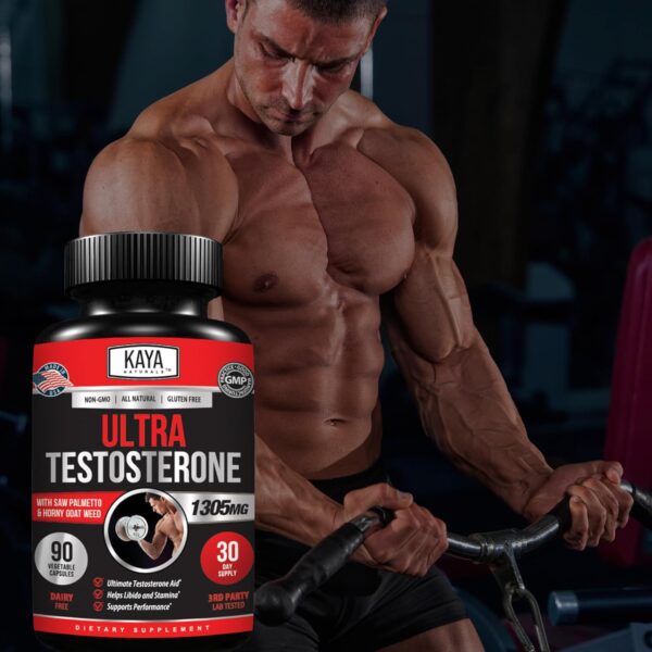 Kaya Naturals Ultra Testosterone - Men's Testosterone Booste... - Image 9