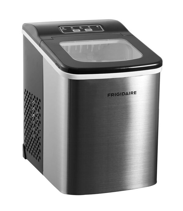 Frigidaire Compact Countertop Ice Maker, Makes 26 Lbs. of Bu... - Image 8