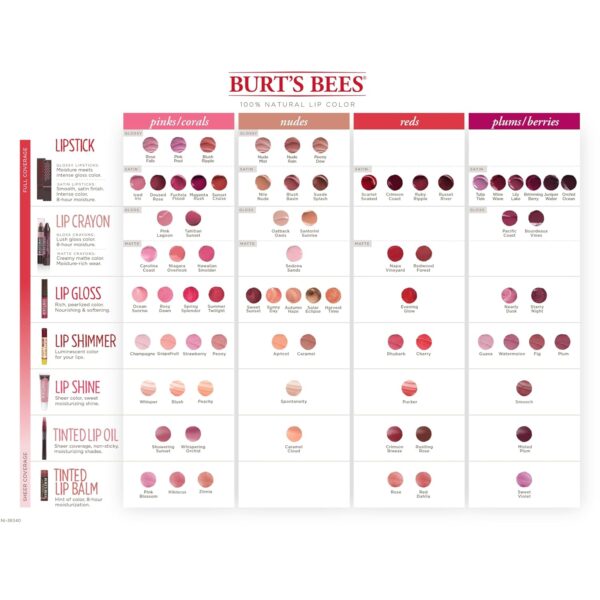 Burt’s Bees 100% Natural Moisturizing Lipstick, Russet River... - Image 13