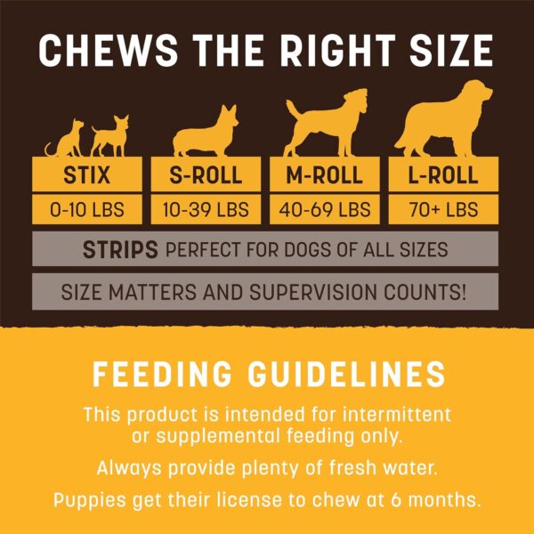 Earth Animal No Hide Stix Peanut Butter Flavored Natural Raw... - Image 7