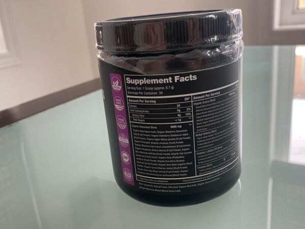 NutraChamps Super Greens Powder Premium Antioxidant Superfoo... - Image 8