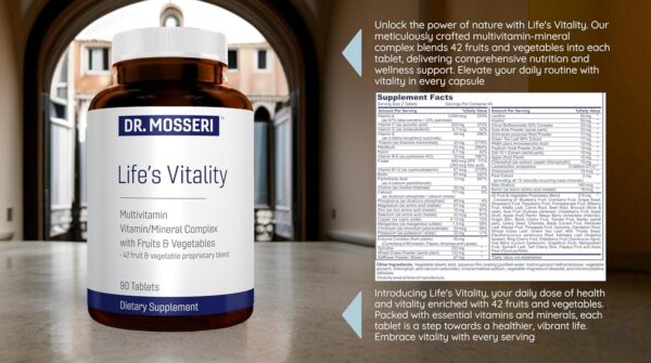 Life's Vitality Vegan Multivitamin for Men & Women – Non-GMO... - Image 7