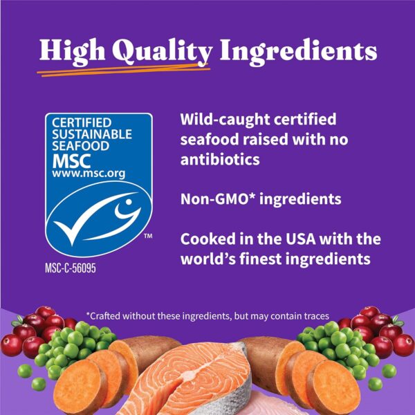Halo Holistic Kitten Food Dry , Grain Free Wild - caught Sal... - Image 7