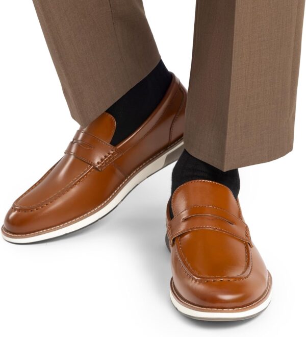 Bruno Marc Men's Dress Penny Loafer Slip-on Shoes - Image 8