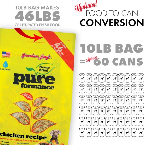 GrandmaLucy Pureformance Freeze Dried Grain Free Chicken Rec... - Image 8