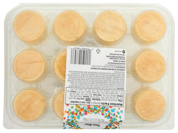 365 by Whole Foods Market, Cupcakes Vanilla Two Bite, 10.5 O... - Image 3