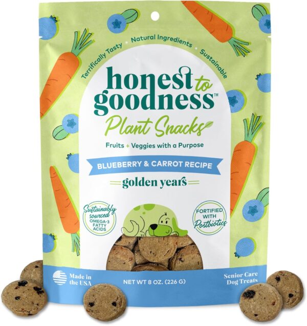 Honest to Goodness Plant Snacks Golden Years Blueberry & Car... - Image 2