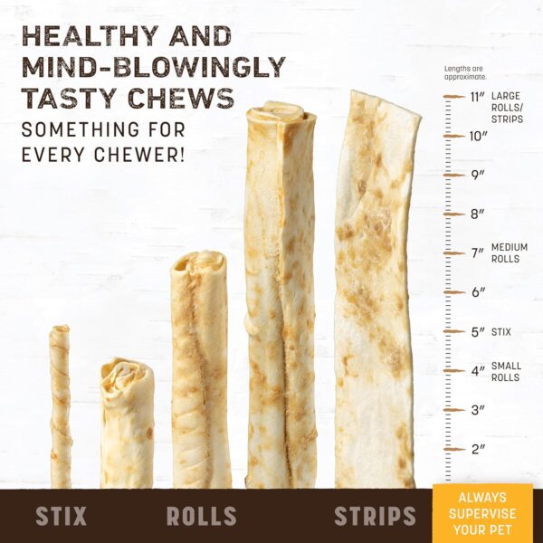 Earth Animal No Hide Stix Peanut Butter Flavored Natural Raw... - Image 9
