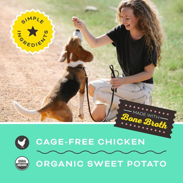 Primal Chicken Jerky Dog Treats Made with Chicken Bone Broth... - Image 4