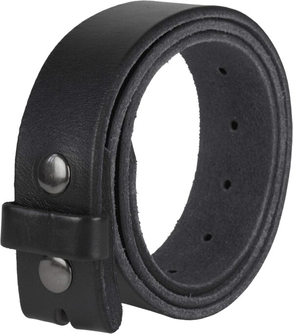 Gelante Genuine Full Grain Leather Belt Strap without Belt B... - Image 2