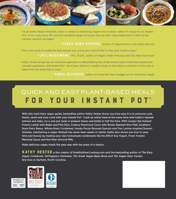 The Ultimate Vegan Cookbook for Your Instant Pot: 80 Easy an... - Image 3