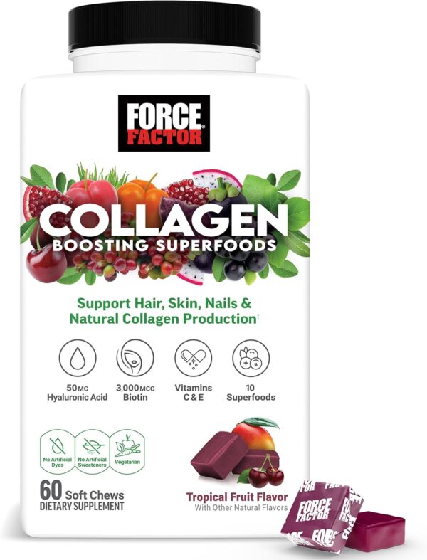 Force Factor Collagen Boosting Superfoods, Vegan Collagen Bo... - Image 2