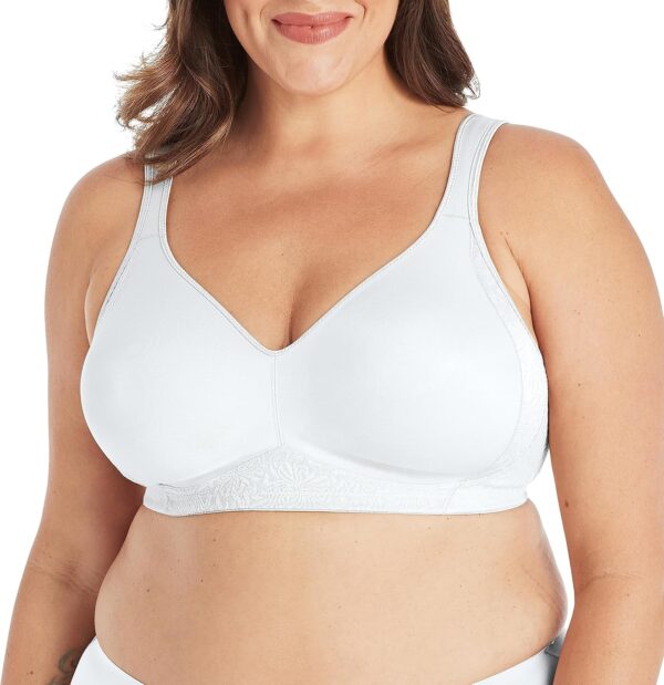 Playtex Women's 18 Hour Wireless Bra 4049, Side & Back Smoot... - Image 2