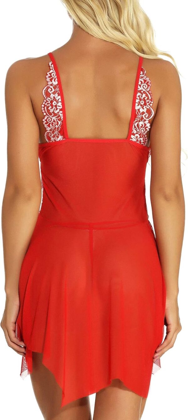 klier Women Lingerie for Women Lace Teddy Chemise Nightie Fa... - Image 3
