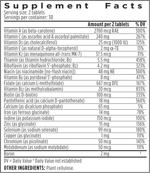 Igennus Methylated Women's Multivitamin, Methylated Folate f... - Image 7