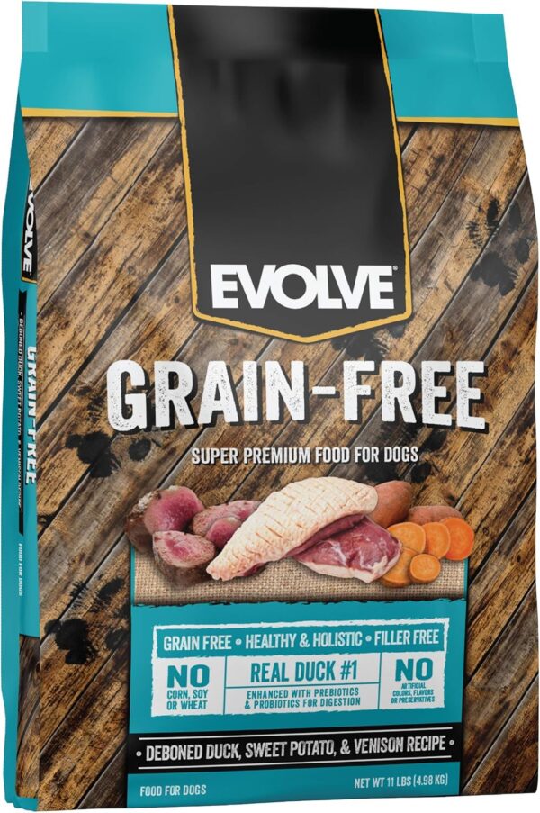 Evolve Grain Free Deboned Duck, Sweet Potato & Venison Recip... - Image 15