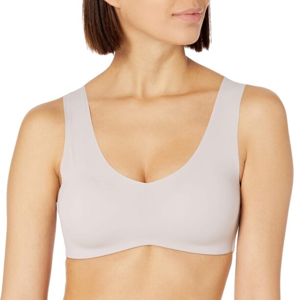 Hanes Womens Ultra-Light Wireless T-Shirt Bra, Wirefree Bra ... - Image 2