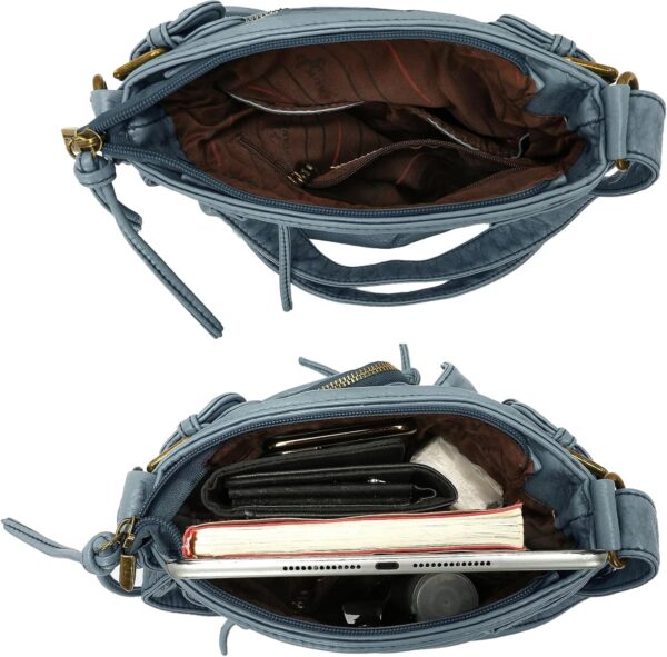 Montana West Crossbody Bag for Women Multi Pocket Shoulder M... - Image 6
