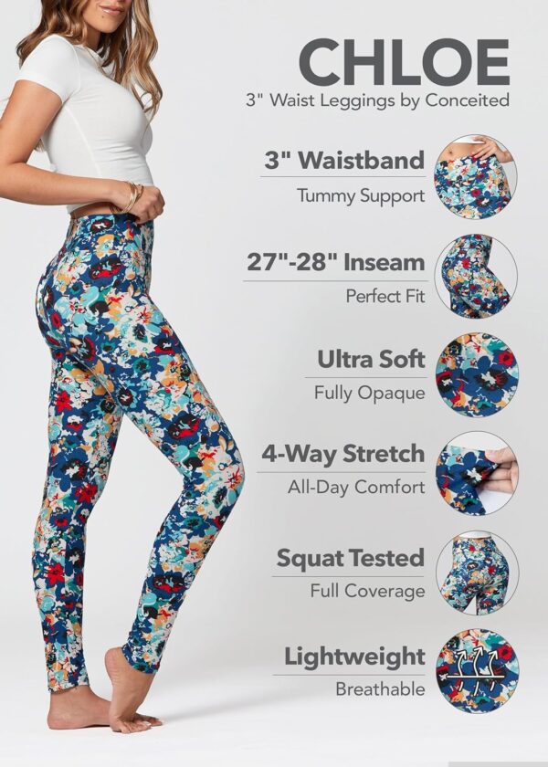 Conceited Leggings for Women - Full Length, Biker Shorts and... - Image 3