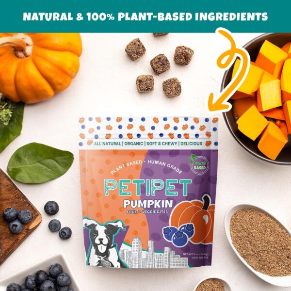 Plant-Based Pumpkin Dog Treats - Pumpkin, Carrot, Apple, and... - Image 3