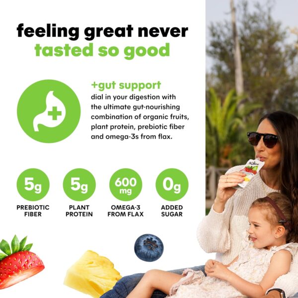 Noka Superfood Fruit Smoothie Pouches Variety Pack, Healthy ... - Image 6