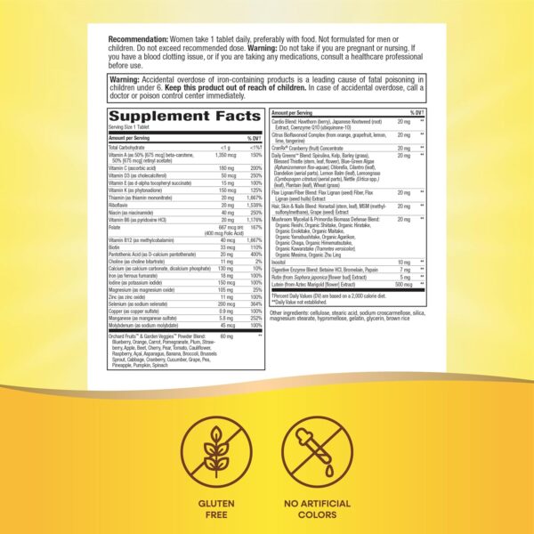 Nature's Way Alive! Women's Daily Ultra Multivitamin, High P... - Image 5