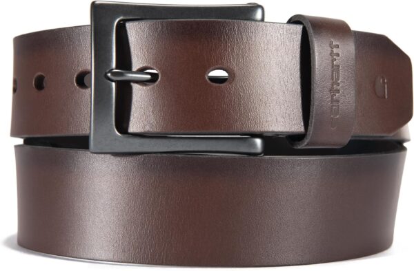 Carhartt Men's Rugged Burnished Leather Box Belts - Image 2