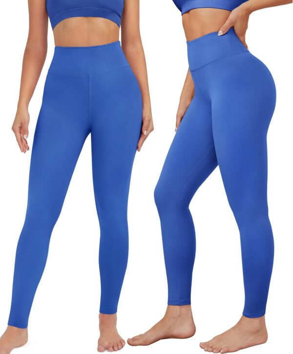 VALANDY High Waisted Leggings for Women Stretch Tummy Contro... - Image 3