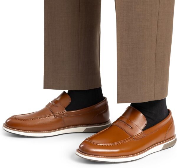 Bruno Marc Men's Dress Penny Loafer Slip-on Shoes - Image 7