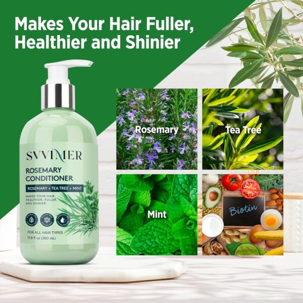 Rosemary Hair Growth Conditioner: Thickening Moisturizing Pr... - Image 5