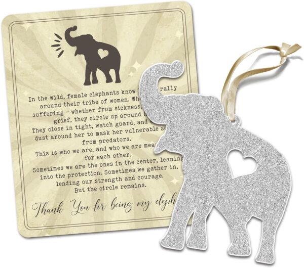 Elephant Ornaments - Elephants Keepsake for Women Tribe - Ga... - Image 2