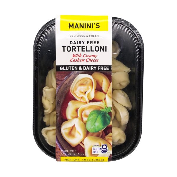 MANINIS GLUTEN FREE Dairy Free Tortelloni, 10 OZ - Image 2