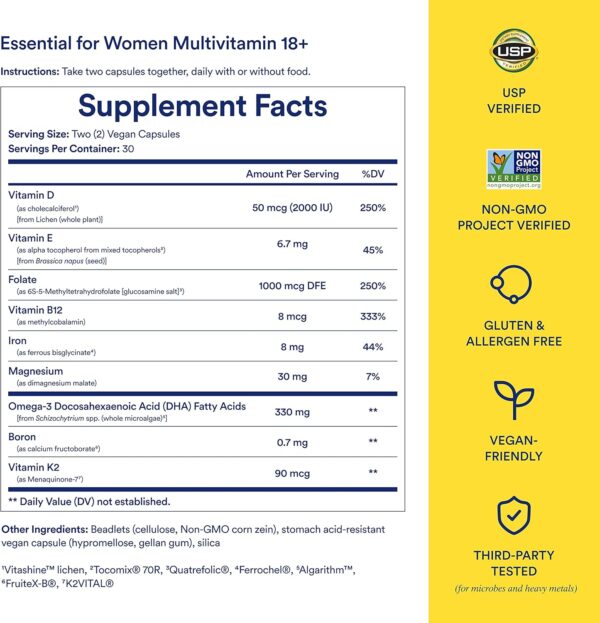 Ritual Multivitamin for Women 18+ with Vitamin D3 for Immune... - Image 4