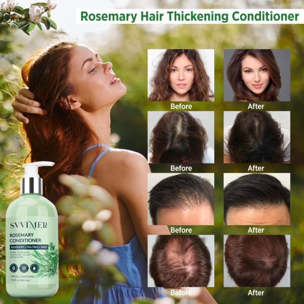 Rosemary Hair Growth Conditioner: Thickening Moisturizing Pr... - Image 3