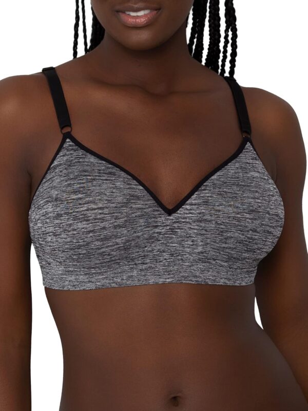 Fruit of the Loom Women's Seamless Wire Free Push-up Bra - Image 4