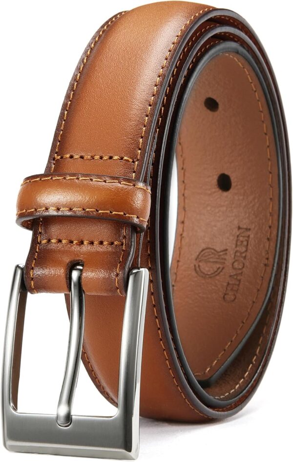 CHAOREN Mens Belts Leather 1 1/8" for Gift Men - Perfect Com... - Image 2